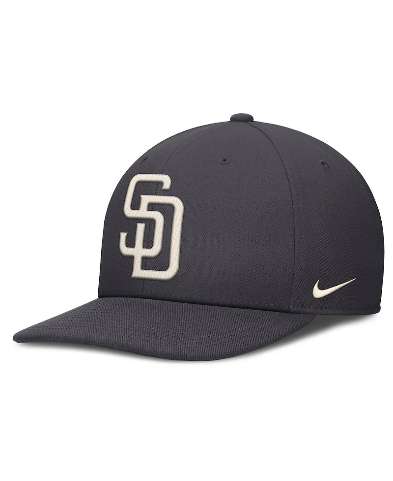 Nike Men's Anthracite San Diego Padres Statement Pro Snapback Hat