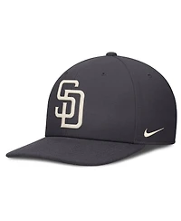 Nike Men's Anthracite San Diego Padres Statement Pro Snapback Hat
