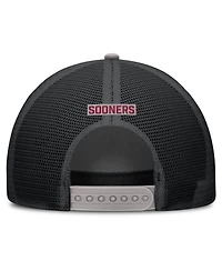 Jordan Men's Gray Oklahoma Sooners Rise Primetime Trucker Adjustable Hat