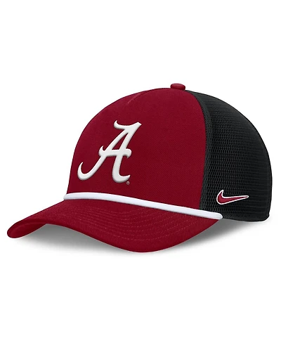 Nike Men's Crimson Alabama Crimson Tide Rise Primetime Trucker Adjustable Hat