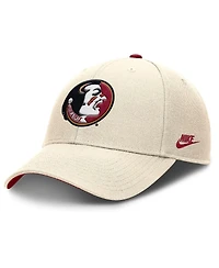 Nike Men's Natural Florida State Seminoles Rise Legacy Adjustable Hat