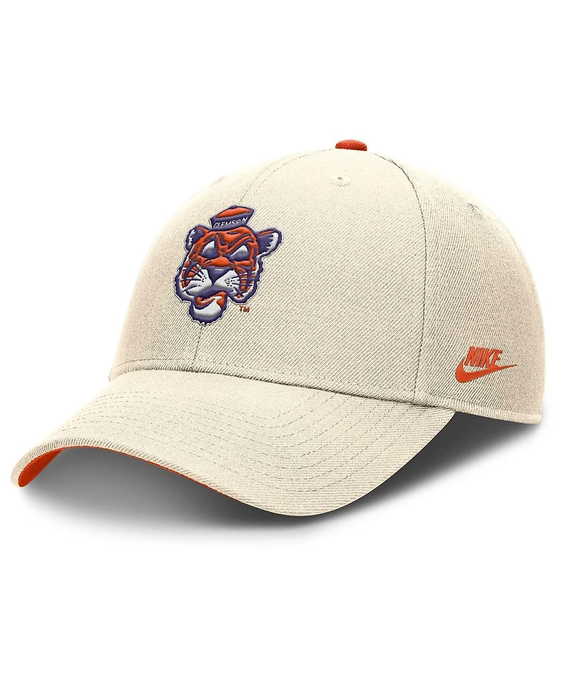 Nike Men's Natural Clemson Tigers Rise Legacy Adjustable Hat