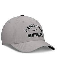 Nike Men's Gray Florida State Seminoles Rise Prep Performance Flex Hat