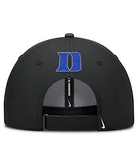 Nike Men's Black Duke Blue Devils Club Prep Performance Adjustable Hat