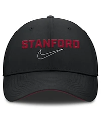 Nike Men's Black Stanford Cardinal Club Prep Performance Adjustable Hat
