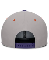 Nike Men's Purple/Gray Clemson Tigers Prep Pro Performance Snapback Hat