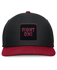 Nike Men's Black/Cardinal Usc Trojans 2025 Sideline Campus Pro Local Snapback Hat