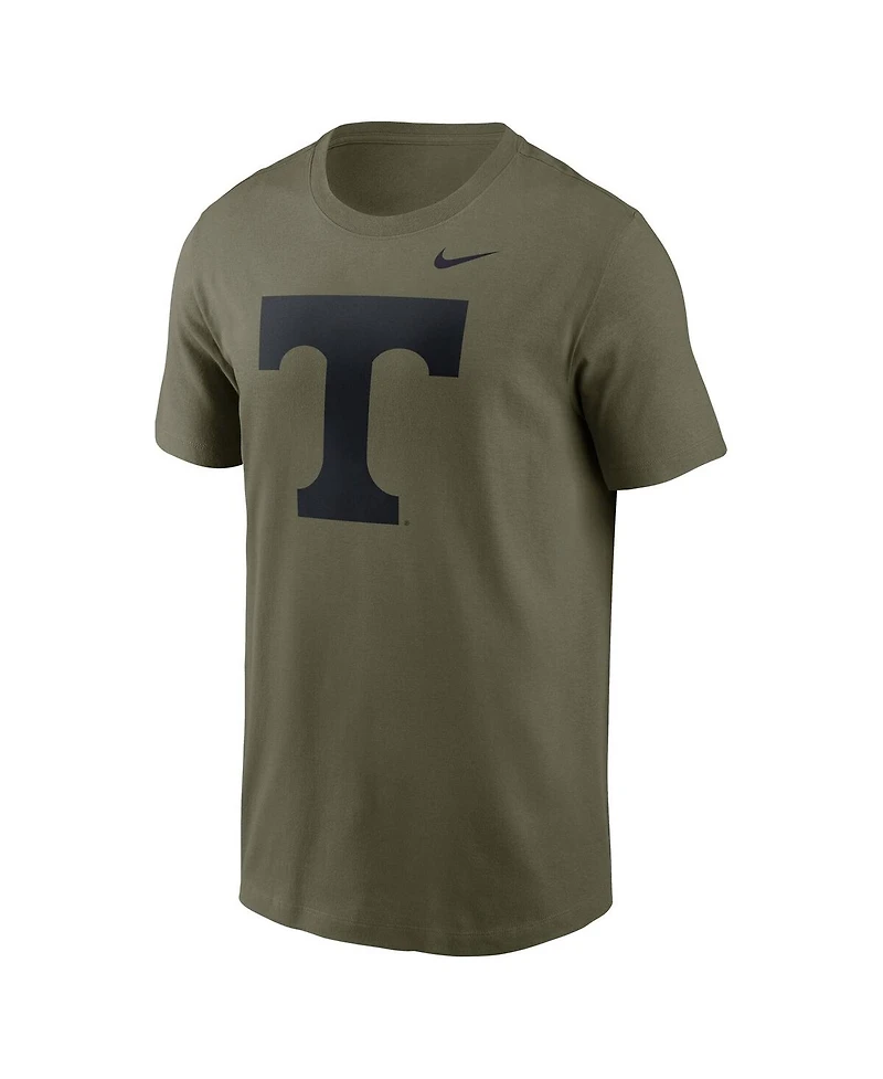 Nike Men's Olive Tennessee Volunteers Primetime Logo Performance T-Shirt