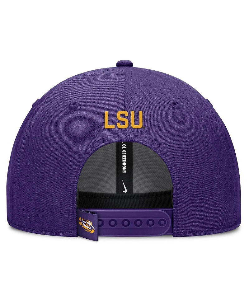 Nike Men's Lsu Tigers 2025 On-Field Rise Performance Adjustable Hat