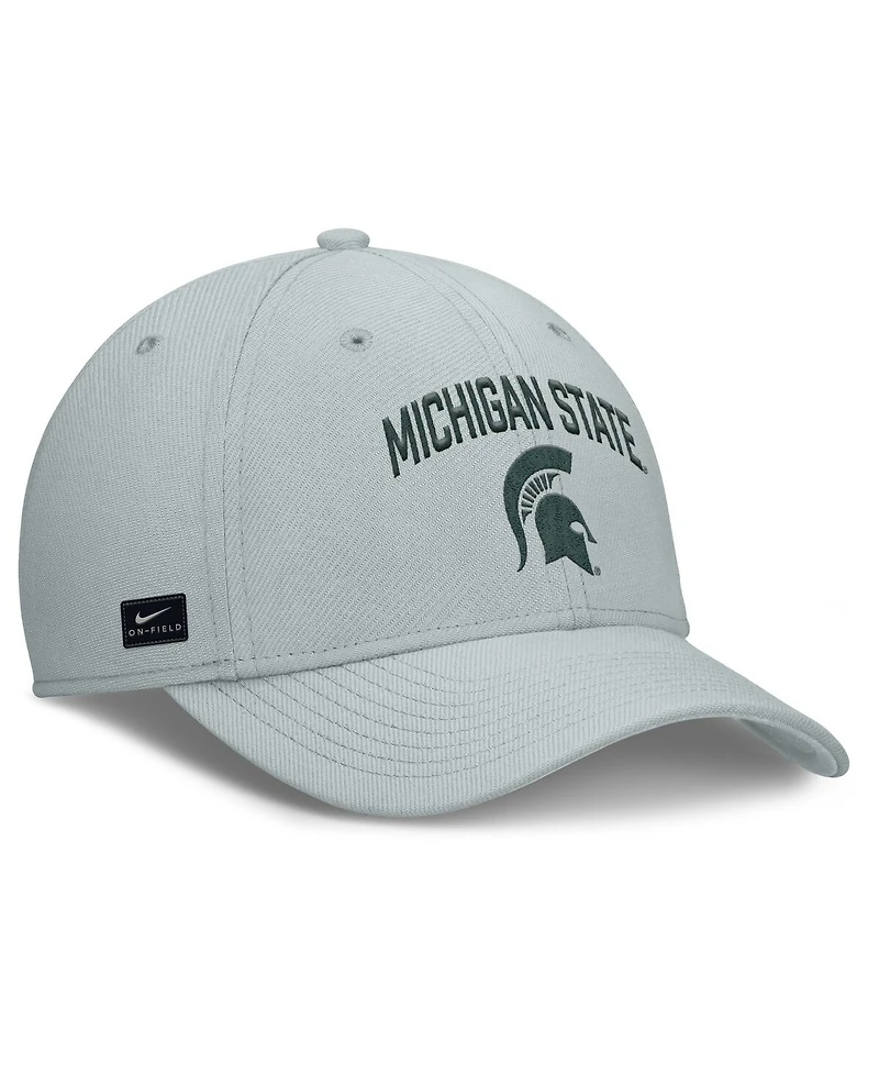 Nike Men's Michigan State Spartans 2025 On-Field Rise Performance Flex Hat