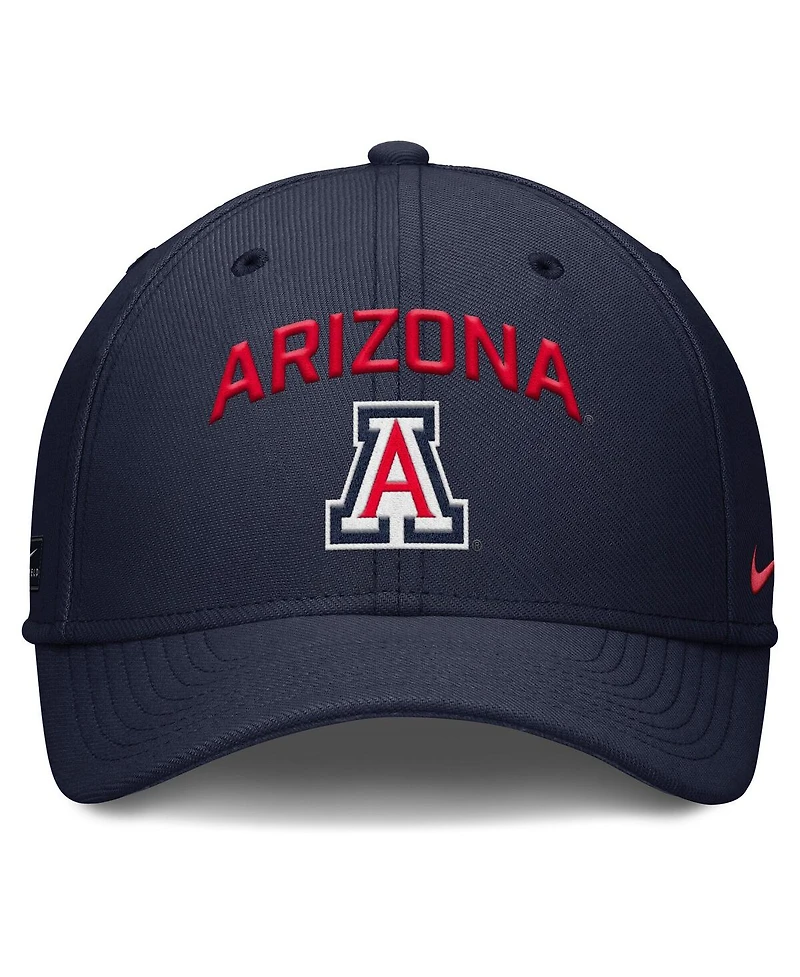 Nike Men's Navy Arizona Wildcats 2025 On-Field Rise Performance Flex Hat