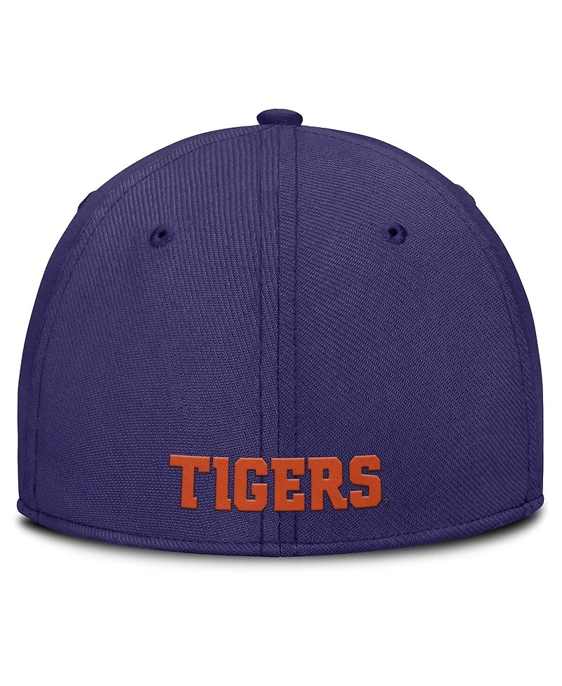 Nike Men's Purple Clemson Tigers 2025 On-Field Rise Performance Flex Hat
