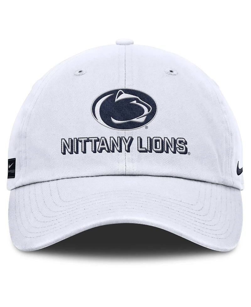 Nike Men's White Penn State Nittany Lions 2025 On-Field Club Adjustable Hat