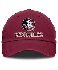Nike Men's Garnet Florida State Seminoles 2025 On-Field Club Adjustable Hat