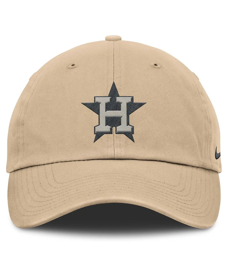 Nike Men's Khaki Houston Astros Club Adjustable Hat