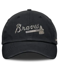 Nike Men's Black Atlanta Braves Camo Pack Club Adjustable Hat