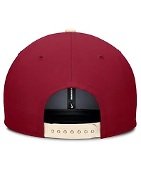 Nike Men's Crimson/Cream Oklahoma Sooners Pro Legacy Script Snapback Hat