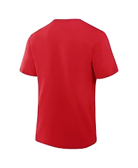 Fanatics Men's Red Chicago Blackhawks Centennial Retro T-Shirt