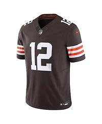 Nike Men's Shedeur Sanders Brown Cleveland Browns Team Vapor F.u.s.e. Limited Jersey