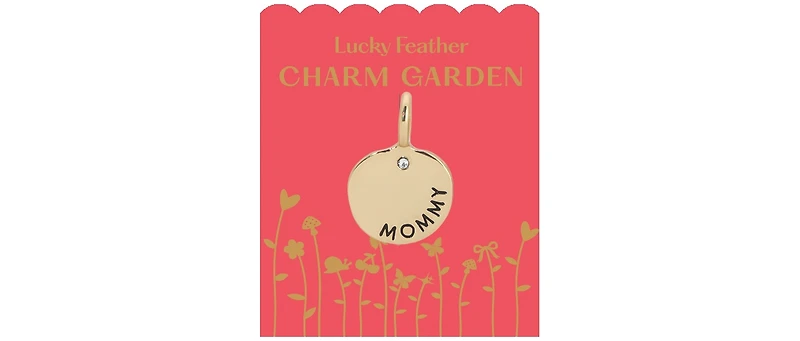 Lucky Feather Charm Garden - Gold