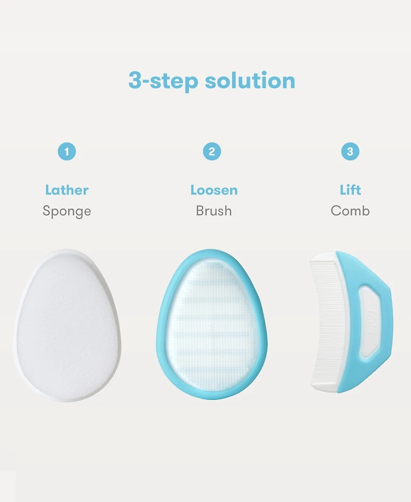 Frida Baby The FlakeFixer the 3-Step Cradle Cap System by Fridababy