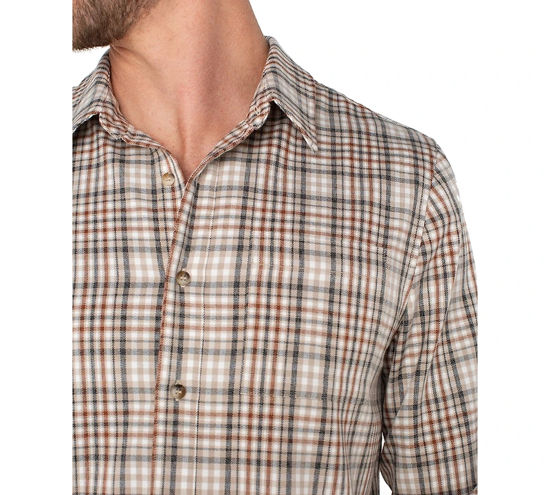 Liverpool Los Angeles Men's Long-Sleeve Check Shirt