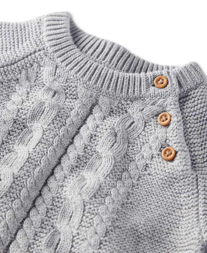 Carter's Baby Kids 2-Piece Cotton Cable-Knit Sweater and Pants Set