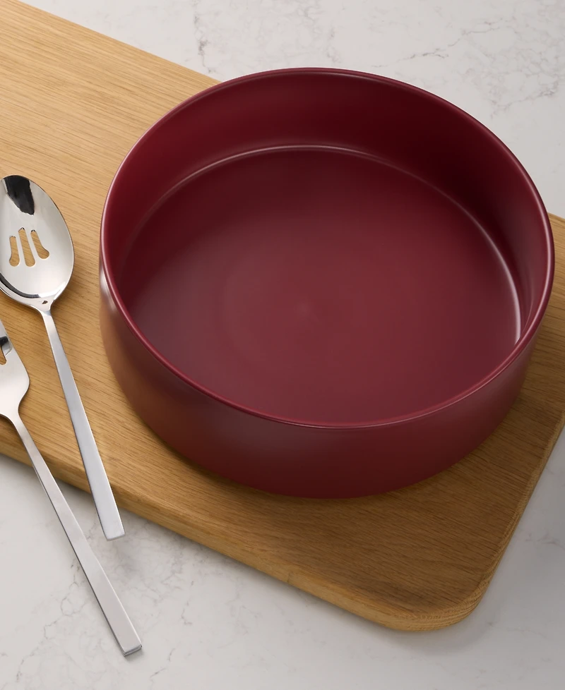 The Cellar Aaden Matte Berry Serve Bowl, Macy's Exclusive
