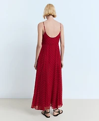 Mango Women's Floral-Print Chiffon Dress