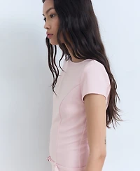 Mango Women's Short Belted Dress