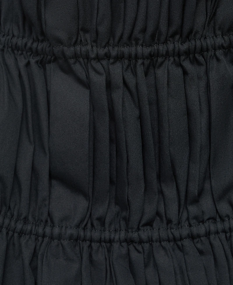 Mango Women's Ruched Strapless Top