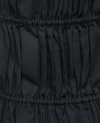 Mango Women's Ruched Strapless Top
