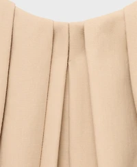 Mango Women's Cotton Sweetheart Neckline Dress
