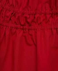 Mango Women's Strapless Ruffle Top