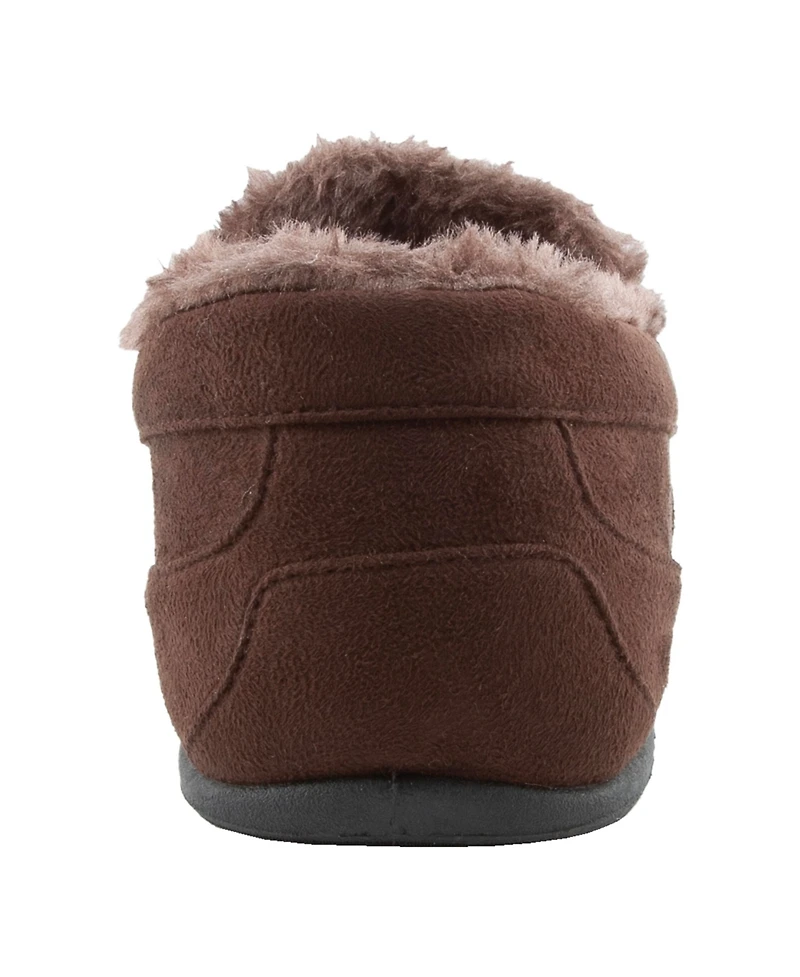 Deer Stags Men's Comfort Moccasin Slippers
