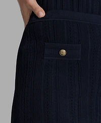 Bcbg Women's Textured-Knit Mini Skirt