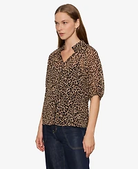 Sanctuary Women's Keep Me Close Collared Blouse
