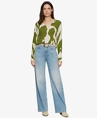 Sanctuary Women's Perfect Notch Long-Sleeve Top