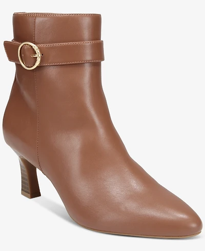 Macy's Women's Belt Almond Toe Booties