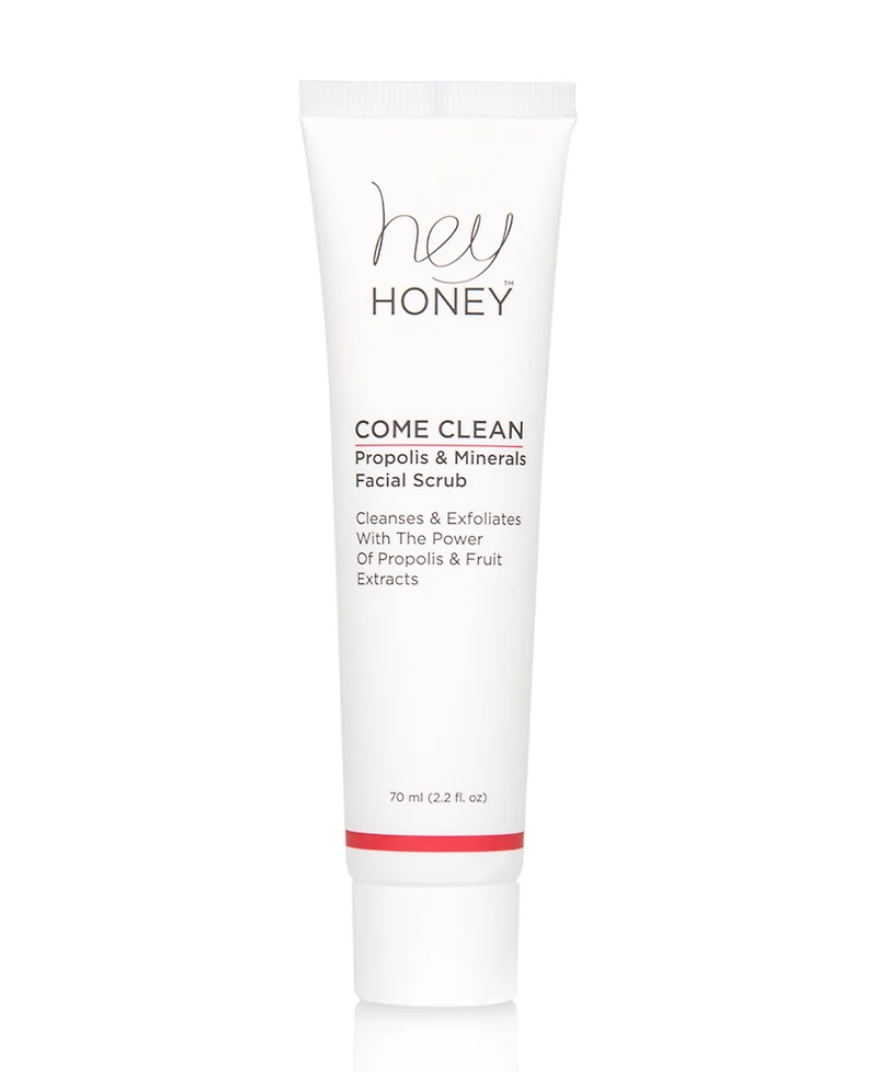 Hey Honey Come Clean Facial Scrub with Propolis Minerals, 70 ml