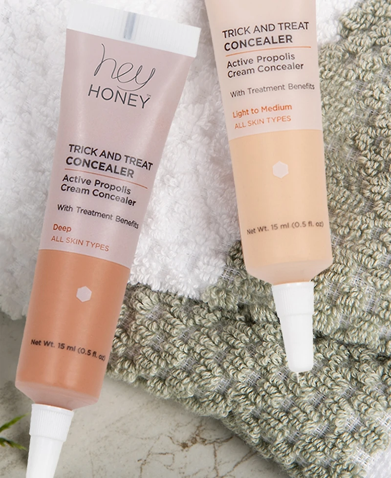 Hey Honey Trick and Treat Active Propolis Cream Concealer, 15 ml