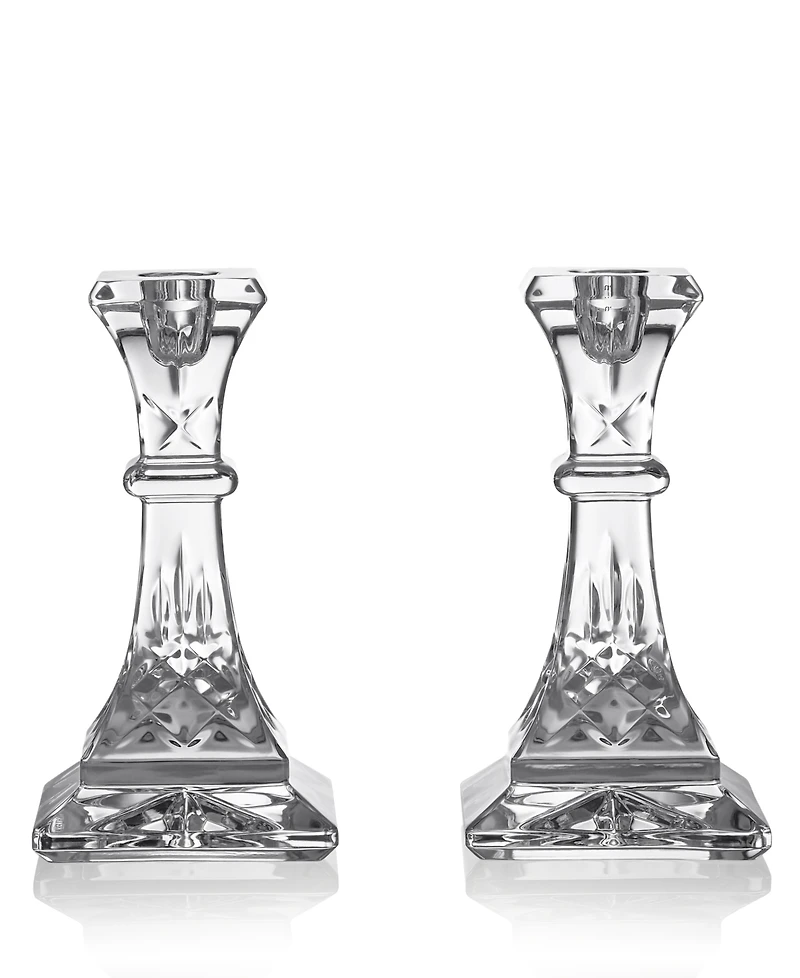 Waterford Lismore Candlestick 6" Set of 2