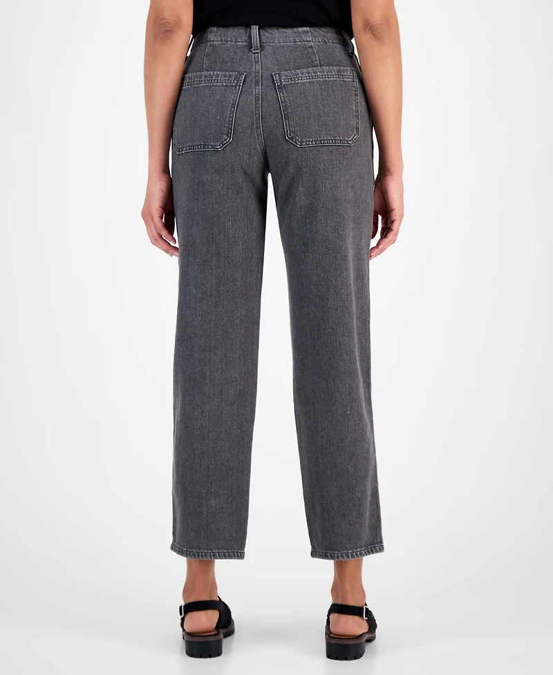 Style & Co Women's Mid-Rise Relaxed Straight-Leg Jeans, Macy's Exclusive