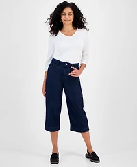 Style & Co Women's High Rise Culotte Jeans, Macy's Exclusive