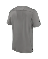 Fanatics Men's Gray New Jersey Devils Authentic Pro Tech T-Shirt