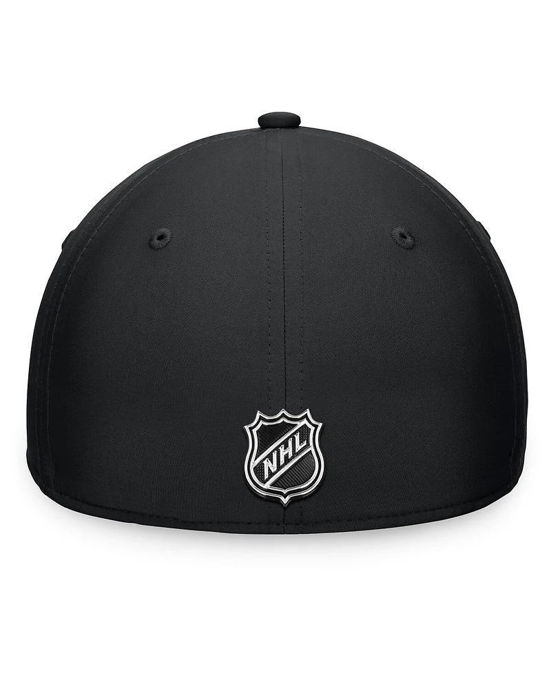 Fanatics Men's Black San Jose Sharks Authentic Pro Training Camp Flex Hat