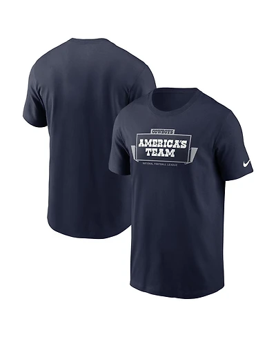 Nike Men's Navy Dallas Cowboys Primetime Local Essential T-Shirt