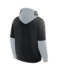 Fanatics Men's Black Las Vegas Raiders Helmet Pullover Hoodie