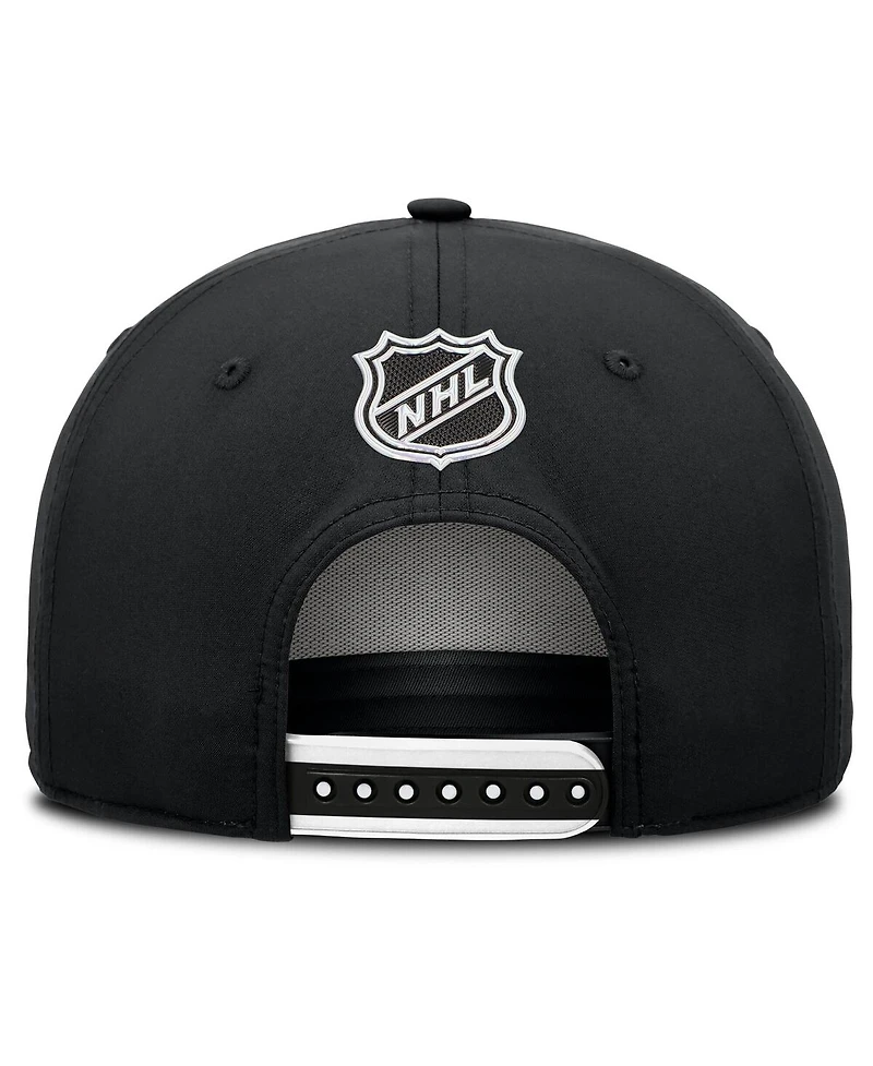 Fanatics Men's Black Dallas Stars 2025 Nhl Draft Authentic Pro On-Stage Podium A-Frame Adjustable Hat