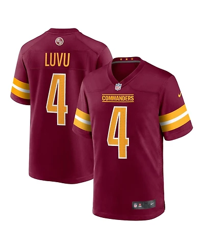 Nike Men's Frankie Luvu Burgundy Washington Commanders Game Jersey